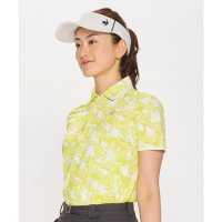 le coq sportif GOLF /ルコックスポルティフ ゴルフ le coq sportif golf 【RIJOUME】ストレッチフォーサーシャツ －リーフ柄－/507932552