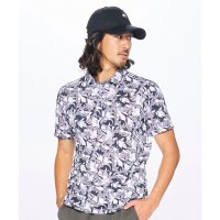 le coq sportif GOLF /ルコックスポルティフ ゴルフ le coq sportif golf 【RIJOUME】ストレッチフォーサーシャツ －リーフ柄－/507932561
