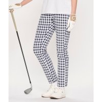 le coq sportif GOLF /ルコックスポルティフ ゴルフ le coq sportif golf ギンガムチェック9分丈パンツ/507932573