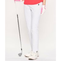 le coq sportif GOLF /ルコックスポルティフ ゴルフ le coq sportif golf ギンガムチェック9分丈パンツ/507932573