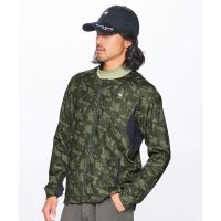 le coq sportif GOLF /ルコックスポルティフ ゴルフ le coq sportif golf 【RIJOUME】ダンボールニットジャケット －リーフ柄－/507932597