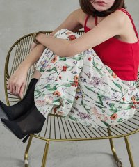 Fashion Letter/ファッションレター Fashion Letter 花柄タイトプリーツスカート/507932678