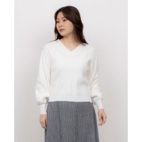 12Twelve Agenda/トゥエルブアジェンダ 12Twelve Agenda Vネックゆるリブニット/507933032