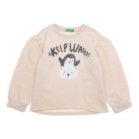 UNITED COLORS OF BENETTON/ユナイテッド カラーズ オブ ベネトン UNITED COLORS OF BENETTON. キッズ水彩画プリントバルーンスリーブスウェットトレーナーG/507933071