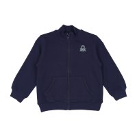 UNITED COLORS OF BENETTON/ユナイテッド カラーズ オブ ベネトン UNITED COLORS OF BENETTON. キッズブランドロゴプリントフルジップスウェットブルゾンB/507933088