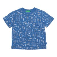 UNITED COLORS OF BENETTON/ユナイテッド カラーズ オブ ベネトン UNITED COLORS OF BENETTON. キッズテニス総柄半袖Tシャツ・カットソーB/507933100