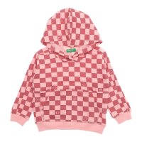UNITED COLORS OF BENETTON/ユナイテッド カラーズ オブ ベネトン UNITED COLORS OF BENETTON. キッズフード付きブロックチェックフロントポケットスウェットトレーナ/507933101