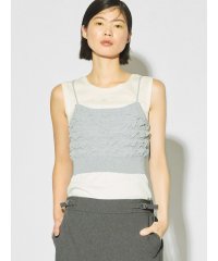 MIDIUMISOLID/MIDIUMISOLID for Ladies ジャカードビスチェ/507933514
