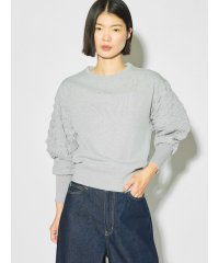 MIDIUMISOLID/MIDIUMISOLID for Ladies パフスリーブジャカードプルオーバー/507933515