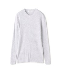 GALERIE VIE/ギザコットンリブ クルーネックプルオーバー/507933608