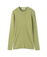 GALERIE VIE/ギザコットンリブ クルーネックプルオーバー/507933608