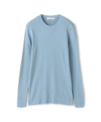 GALERIE VIE/ギザコットンリブ クルーネックプルオーバー/507933608