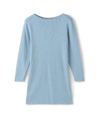 GALERIE VIE/ギザコットンリブ ボートネックプルオーバー/507933609