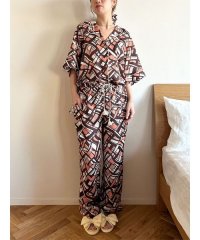 SNIDEL HOME/ヴィンテージプリントロングパンツ/507933681
