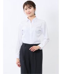 m.f.editorial/エムエフエディトリアル m.f.editorial 嬉しい機能 スキッパー長袖シャツ 白/507933983