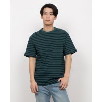 TIGORA/ティゴラ TIGORA メンズ 半袖Tシャツ ヘビーウェイトコットンボーダーTシャツ TR－9C1085TS/507934083