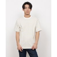 TIGORA/ティゴラ TIGORA メンズ 半袖Tシャツ ヘビーウェイトコットンボーダーTシャツ TR－9C1085TS/507934084