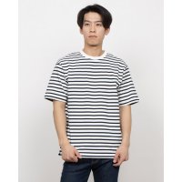 TIGORA/ティゴラ TIGORA メンズ 半袖Tシャツ ヘビーウェイトコットンボーダーTシャツ TR－9C1085TS/507934085
