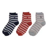 US POLO ASSN/ユーエスポロアッスン U.S. POLO ASSN. Q.3P_U.S. POLO ASSN. マルチボーダー刺繍/507934328