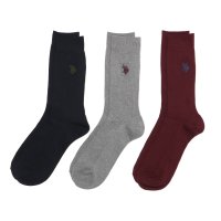 US POLO ASSN/ユーエスポロアッスン U.S. POLO ASSN. C.3P_U.S. POLO ASSN. リブ無地刺繍/507934330