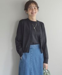 KUMIKYOKU(S SIZE)/【WEB限定・2SET】5分袖ラメ入りアンサンブルニット/507934939