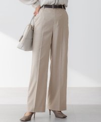 NIJYUSANKU（SMALL SIZE）/【セットアップ対応/防シワ性/洗える】アイアスマットストレッチ セミワイド パンツ/507934979