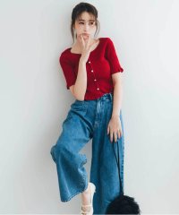 JILL by JILL STUART/EDWINコラボ タックワイドパンツ/507889180