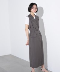 N Natural Beauty Basic/ノースリーブトレンチワンピース/507905786