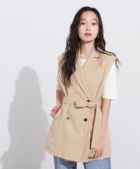 N Natural Beauty Basic/トレンチ風ジレ/507905789