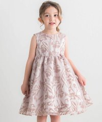 Tartine et Chocolat/【日本製】ワッシャーオーガンジーフロッキープリントワンピース(100~140cm/507915840