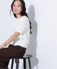 N Natural Beauty Basic/ミニケーブル半袖ニット/507916085