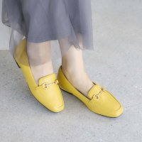 noyau/ノヤウ noyau スクエアトゥビット付きヒールローファー/507934512