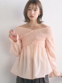 RETRO GIRL/レトロガール RETRO GIRL カシュクールブラウス/507934880