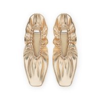 Emma Francis/【25SS】エマ フランシス Emma Francis ギャザー フラットパンプス/507934883