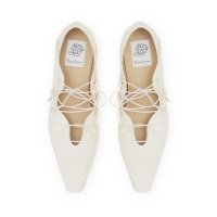 Emma Francis/【25SS】エマ フランシス Emma Francis フラワーカット レースアップパンプス/507934885