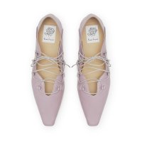 Emma Francis/【25SS】エマ フランシス Emma Francis フラワーカット レースアップパンプス/507934885