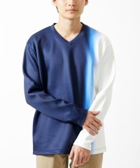 MK homme/ストライプグラデーションカットソー/507935685