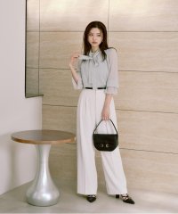 PROPORTION BODY DRESSING/ベルト付きタックワイドパンツ/507935743
