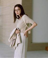 PROPORTION BODY DRESSING/ボートネックランダムリブニット/507935763