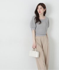 PROPORTION BODY DRESSING/ラメ入り透かし編みニット/507935768