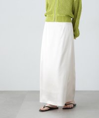 N Natural Beauty Basic/サテンナロースカート/507935789