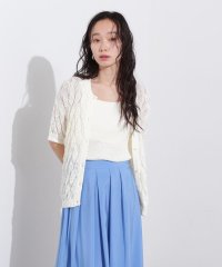 N Natural Beauty Basic/透かし編みニットアンサンブル/507935797
