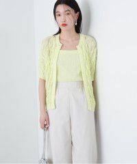 N Natural Beauty Basic/透かし編みニットアンサンブル/507935797