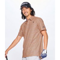 le coq sportif GOLF /ルコックスポルティフ ゴルフ le coq sportif golf ボーダー柄半袖シャツ/507936007