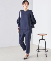 SHIPS WOMEN/〈手洗い可能〉キャンディ スリーブ ブラウス × パンツ セットアップ/505748892