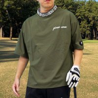 TopIsm/トップイズム TopIsm ゴルフウェア モックネックシャツ メンズ GIORNO SEVEN ジョルノセブン ワイドシルエット ハイネック ゴルフ 接触冷感 /506005647