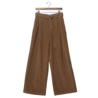 UNITED COLORS OF BENETTON/ユナイテッド カラーズ オブ ベネトン UNITED COLORS OF BENETTON. JCC共布ベルト付きセンタープレスフレアパンツ/507933107