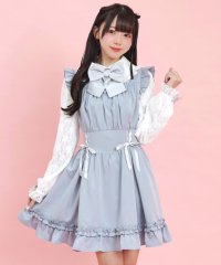 Secret Honey/シークレットハニー Secret Honey レース袖ウエストレースアップワンピース/507934174