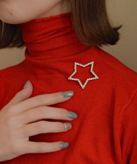 styiro/スタイロ styiro ラインストーンブローチ/507934204