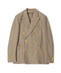 TOMORROWLAND MENS/コットンダブルニット ダブルブレステッド6Bブレザー DONDY/507937081
